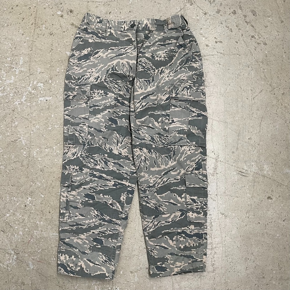 US Military Pants‎ Womens 10 Short 10S Trouser Utility Air Force Camo Waist 30